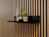 Arne - Metal shelf wide
