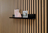 Lasse - Metal shelf narrow