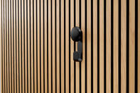 Haakon - Hook short with wooden knob