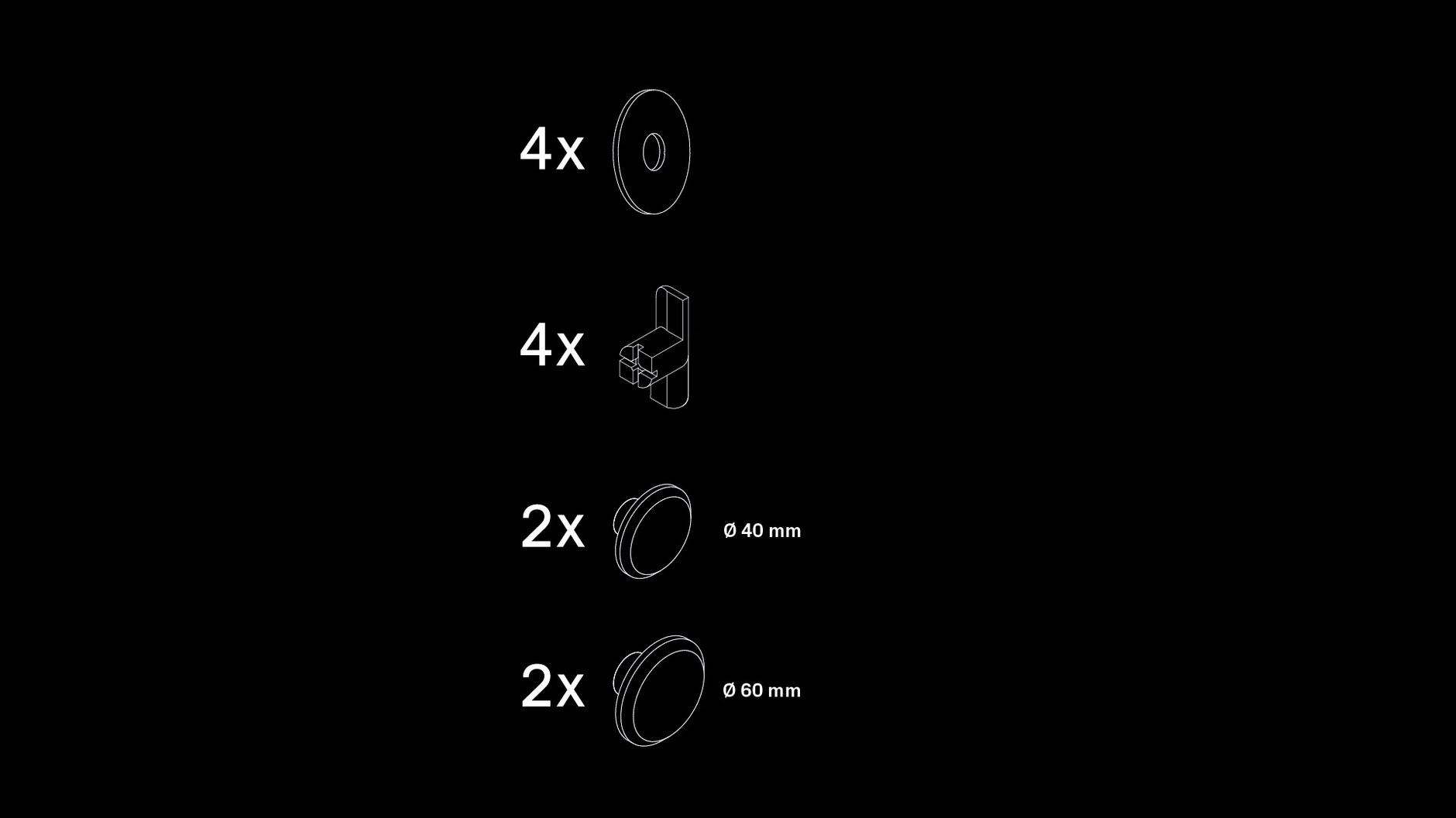 Liv - botón de madera