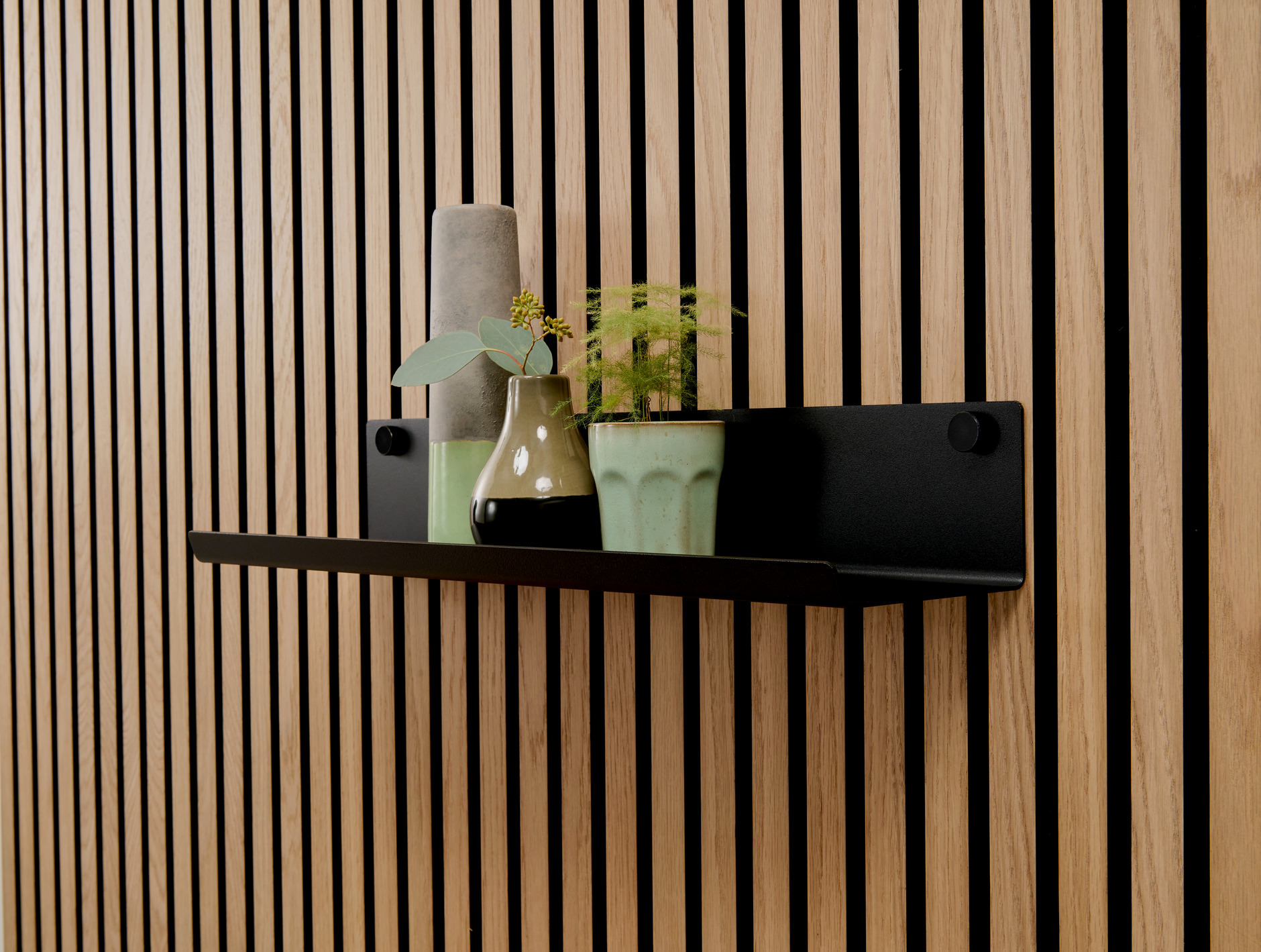 Arne - Metal shelf wide
