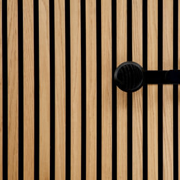 Haakon - Haak lang met houten knop