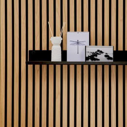 Lasse - Metal shelf narrow