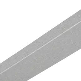 Aluminium argent métal brossé