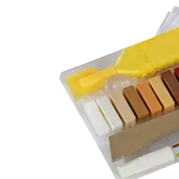 Hard wax repair set