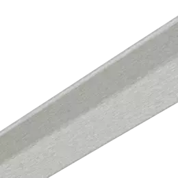 Aluminium argent métal brossé