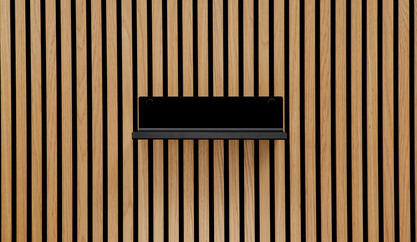 Arne - Metal shelf wide