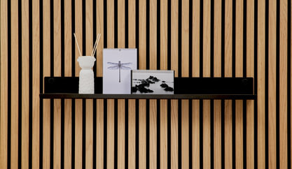 Lasse - Metal shelf narrow