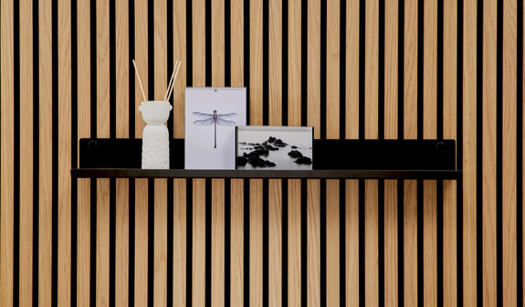 Lasse - Metal shelf narrow