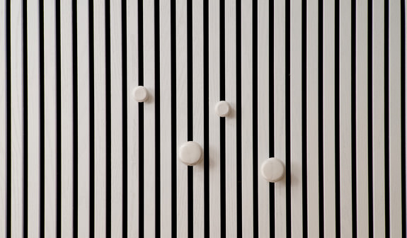 Märta - houten knop