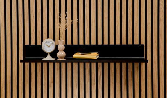 Arne - Metal shelf wide