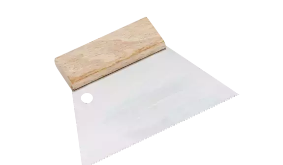 Espátula dentada vinilo A2
