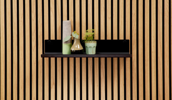 WALL RACK｜DUENDE Swing-EZ Wall Rack - Black - 25.00 in D | Wall Mount Racks